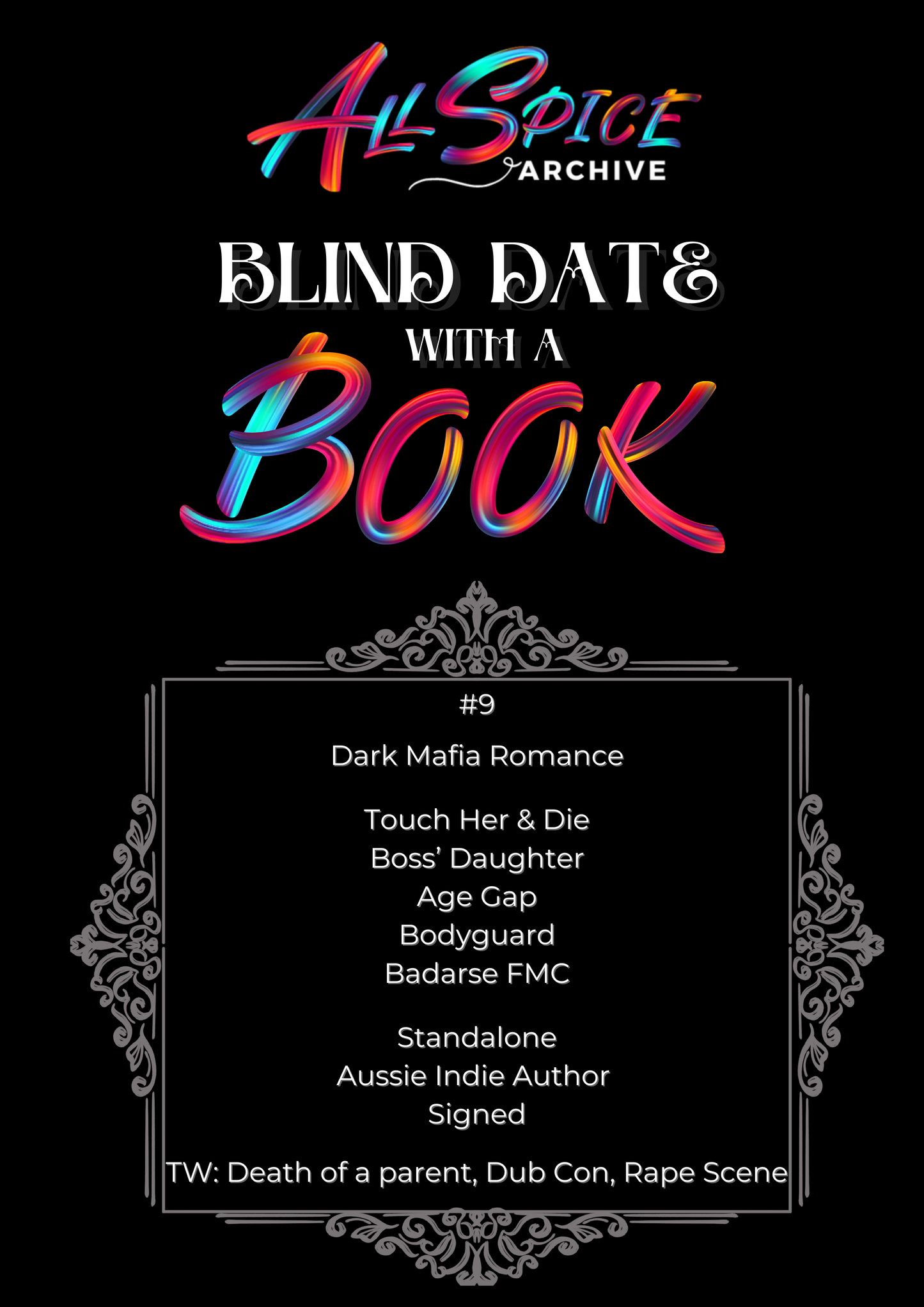 Dark Mafia Romance #9 | Blind Date with a Book