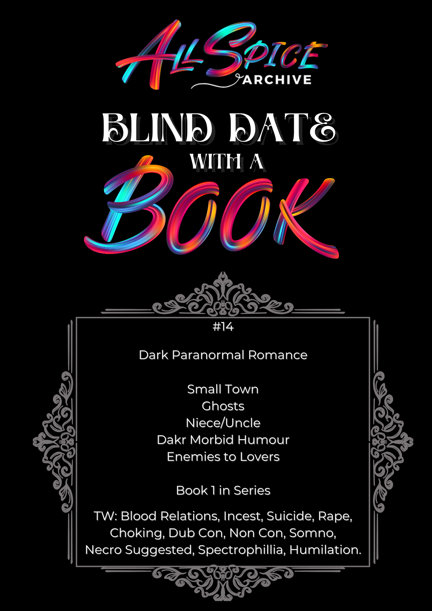 Dark Paranormal Romance #14 | Blind Date with a Book
