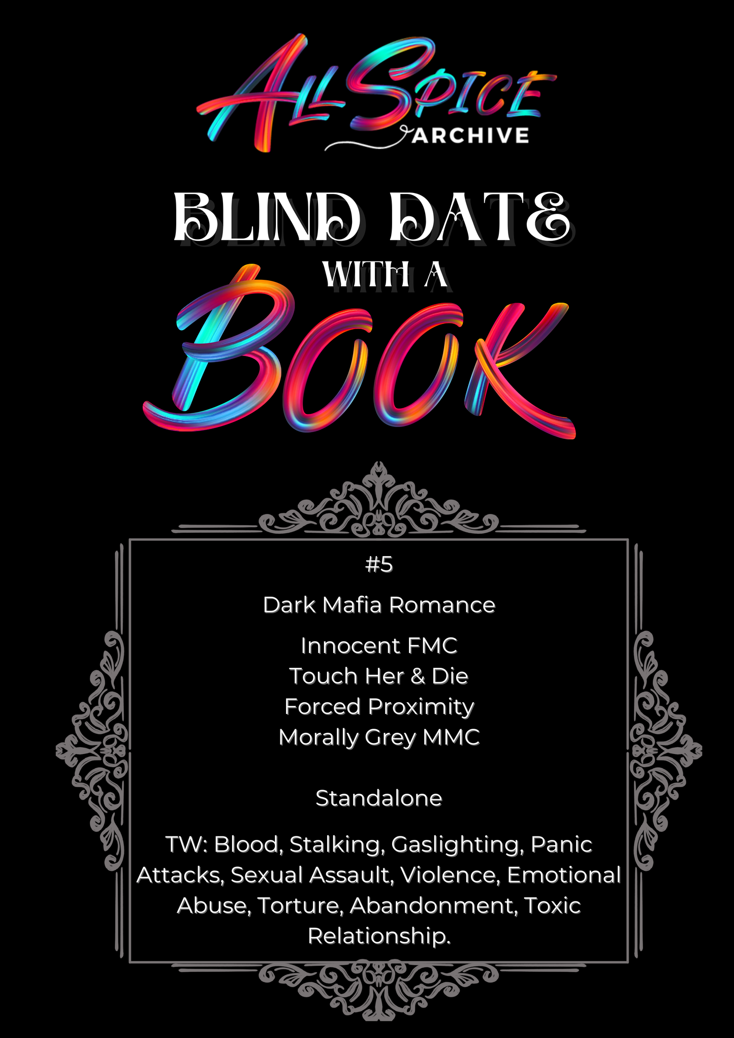 Dark Mafia Romance #5 | Blind Date with a Book