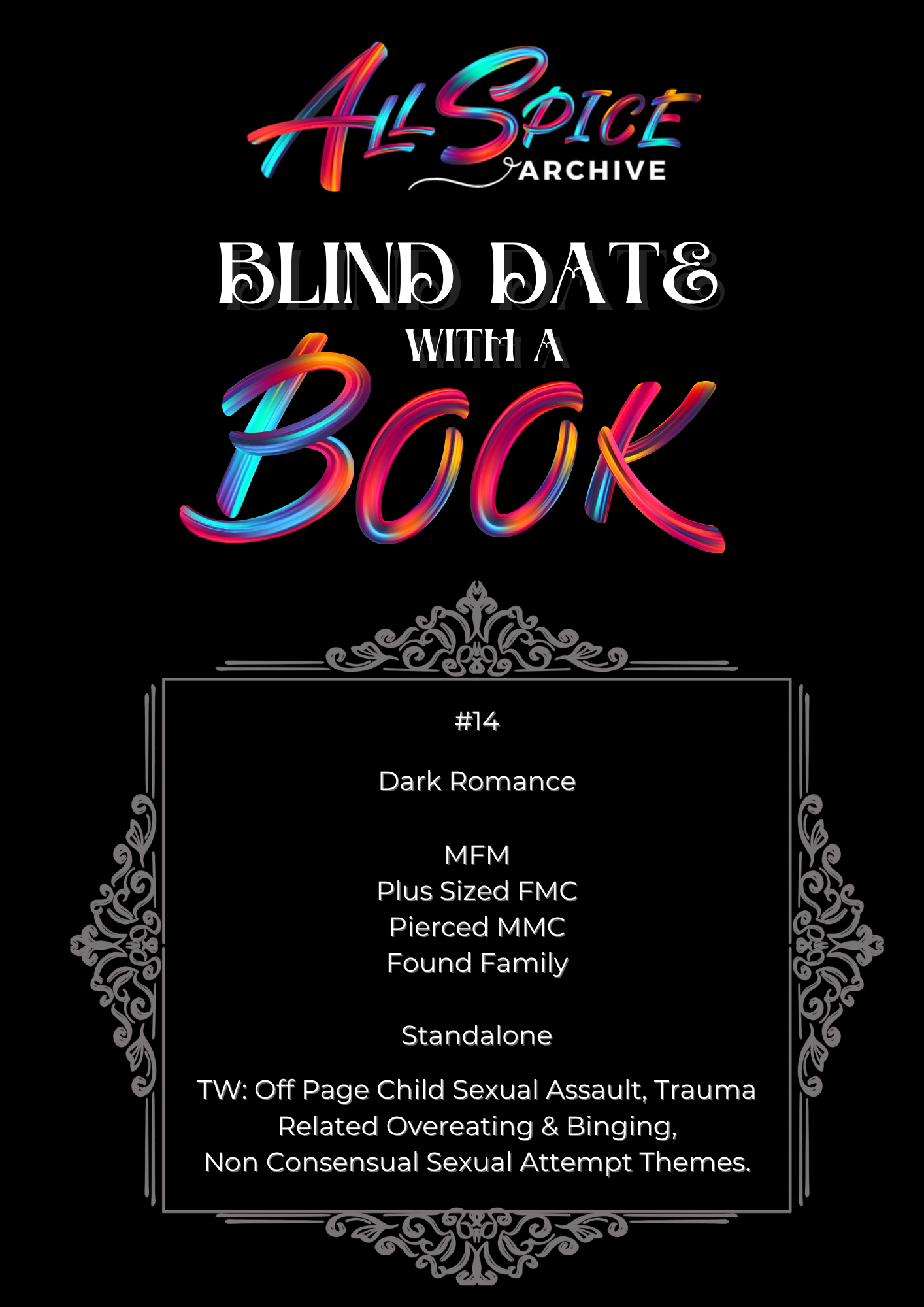 Dark Romance #14 | Blind Date with a Book