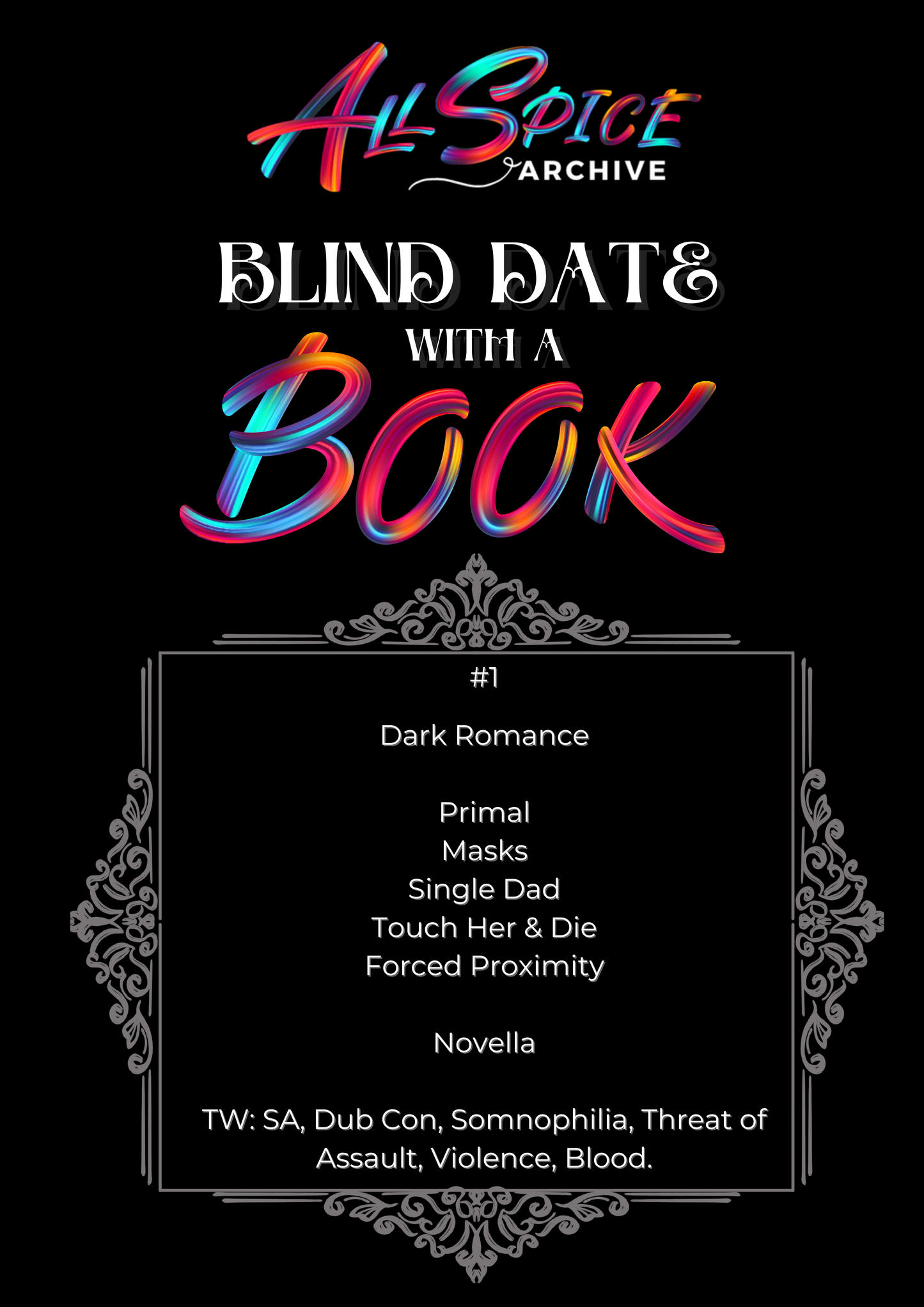 Dark Romance #1 | Blind Date with a Book