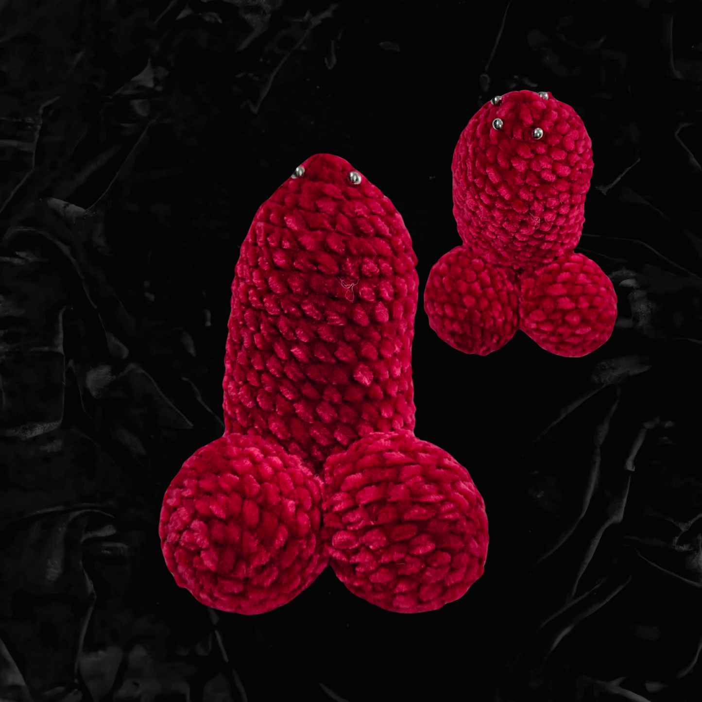 Roman Pierced Crochet Penis