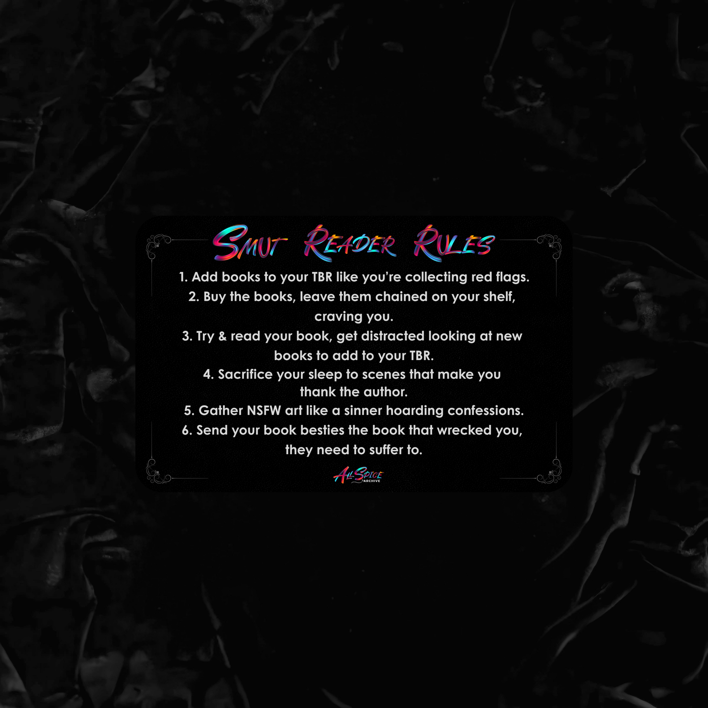 Smut Reader Card
