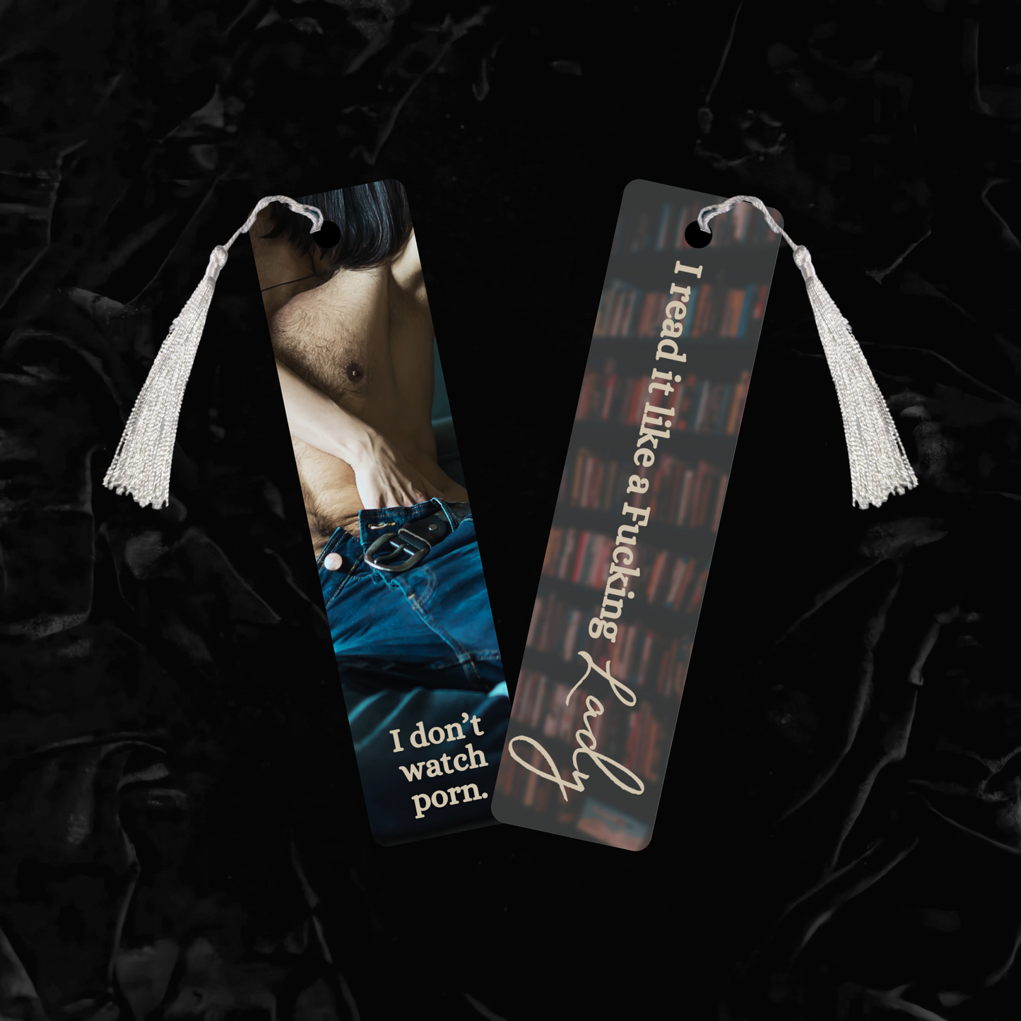 Double Sided Metal Bookmark