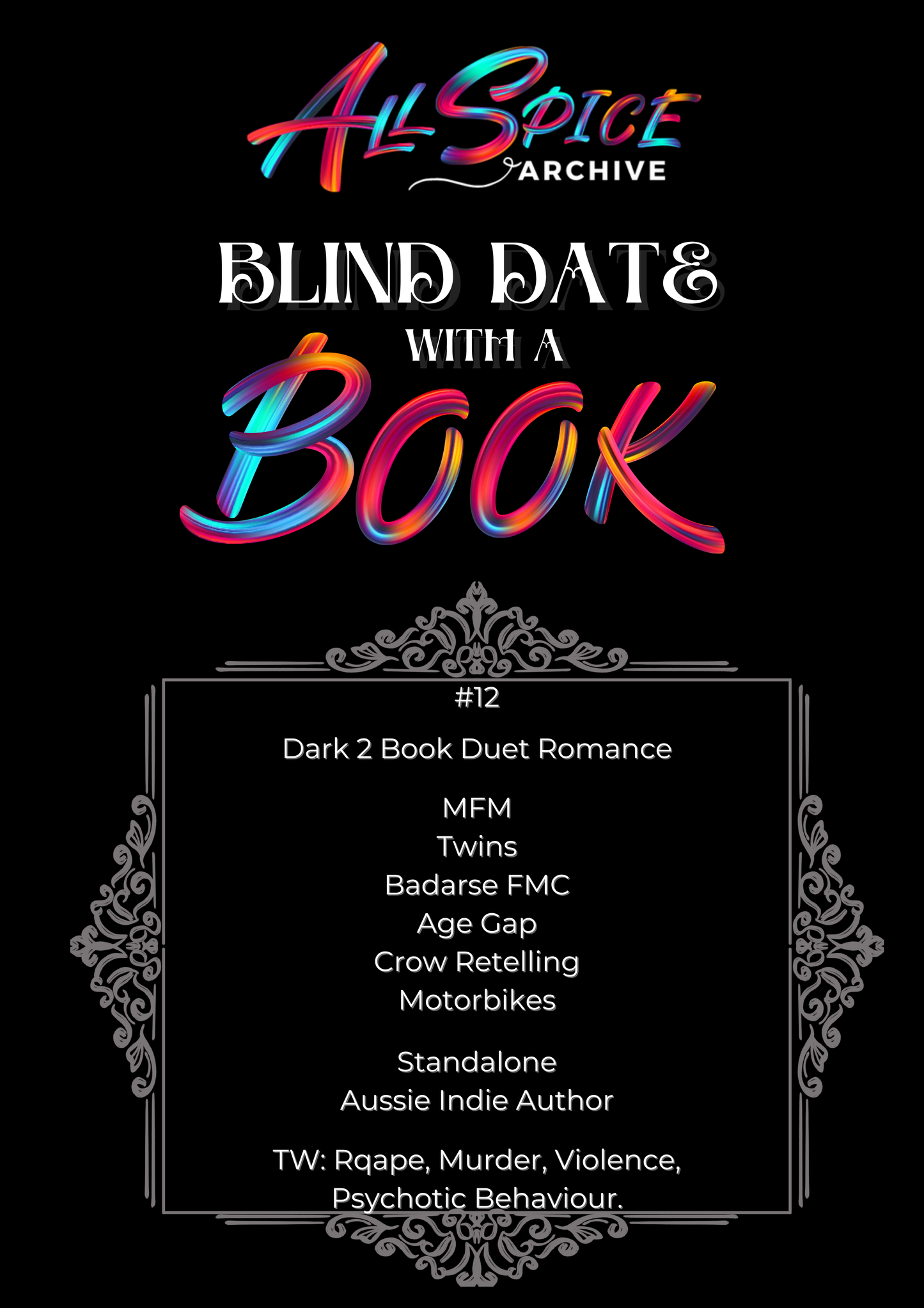 Dark 2 Book Duet Romance #12 | Blind Date with a Book