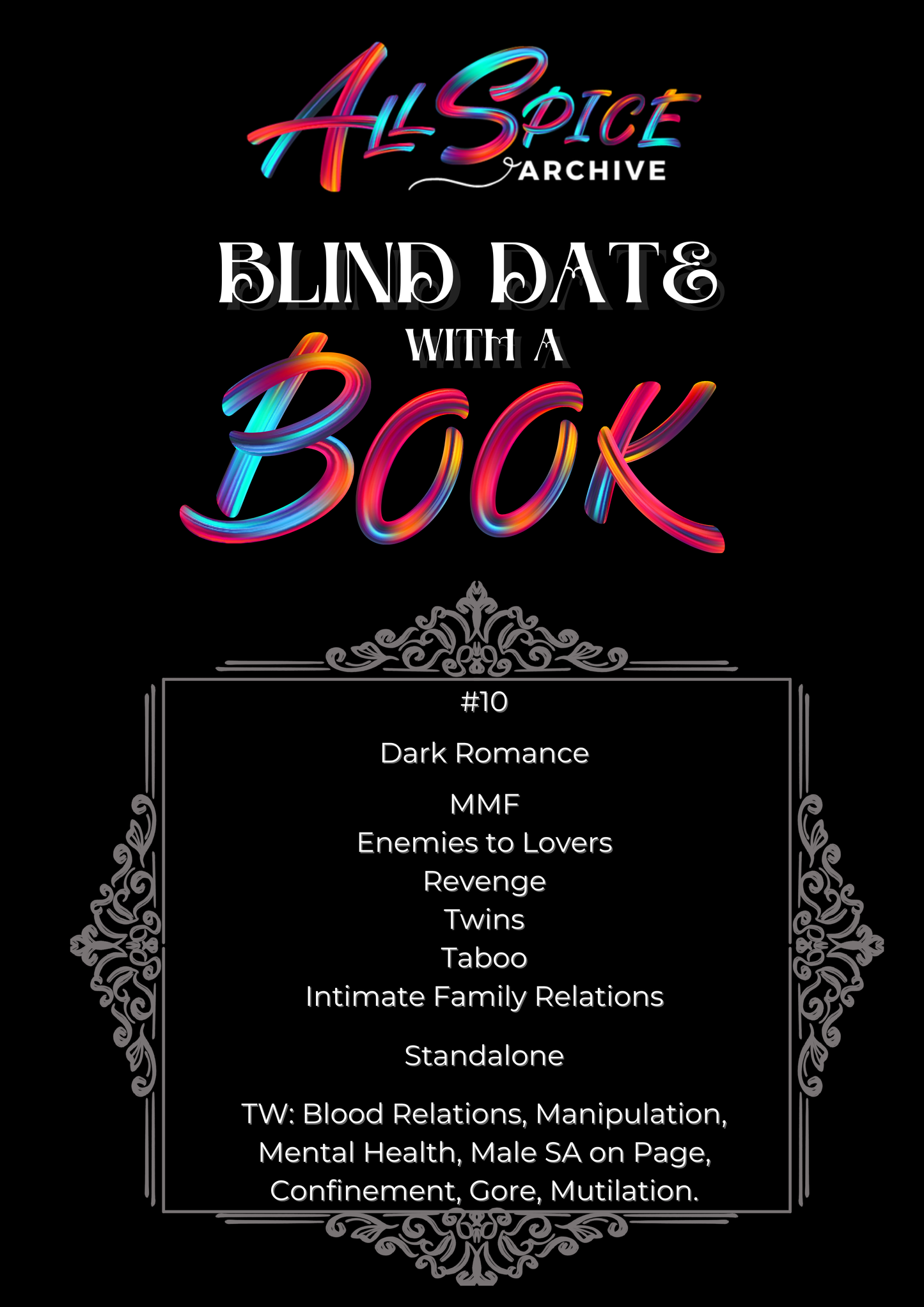 Dark Taboo Romance #10 | Blind Date with a Book