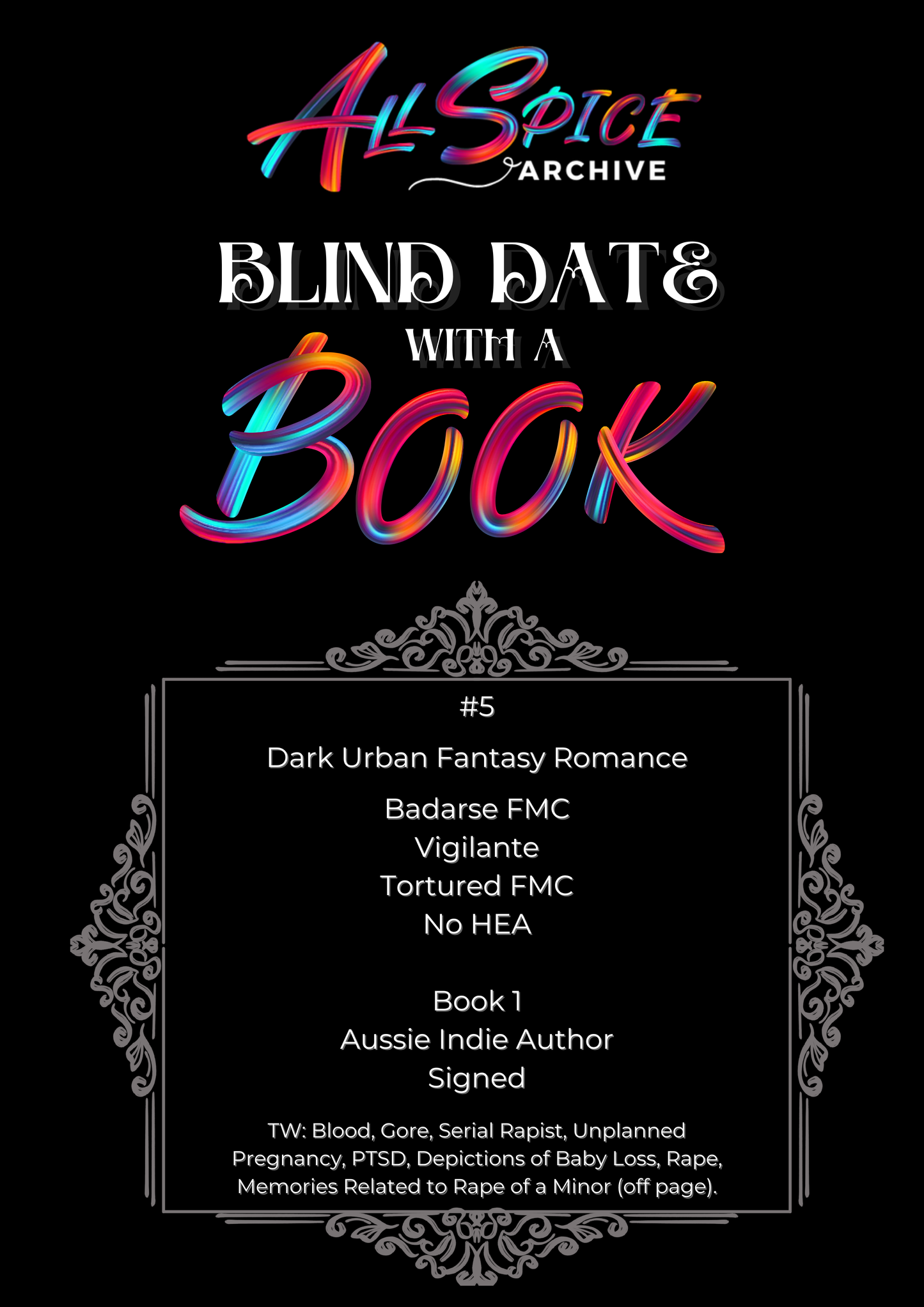 Dark Urban Fantasy Romance #5 | Blind Date with a Book