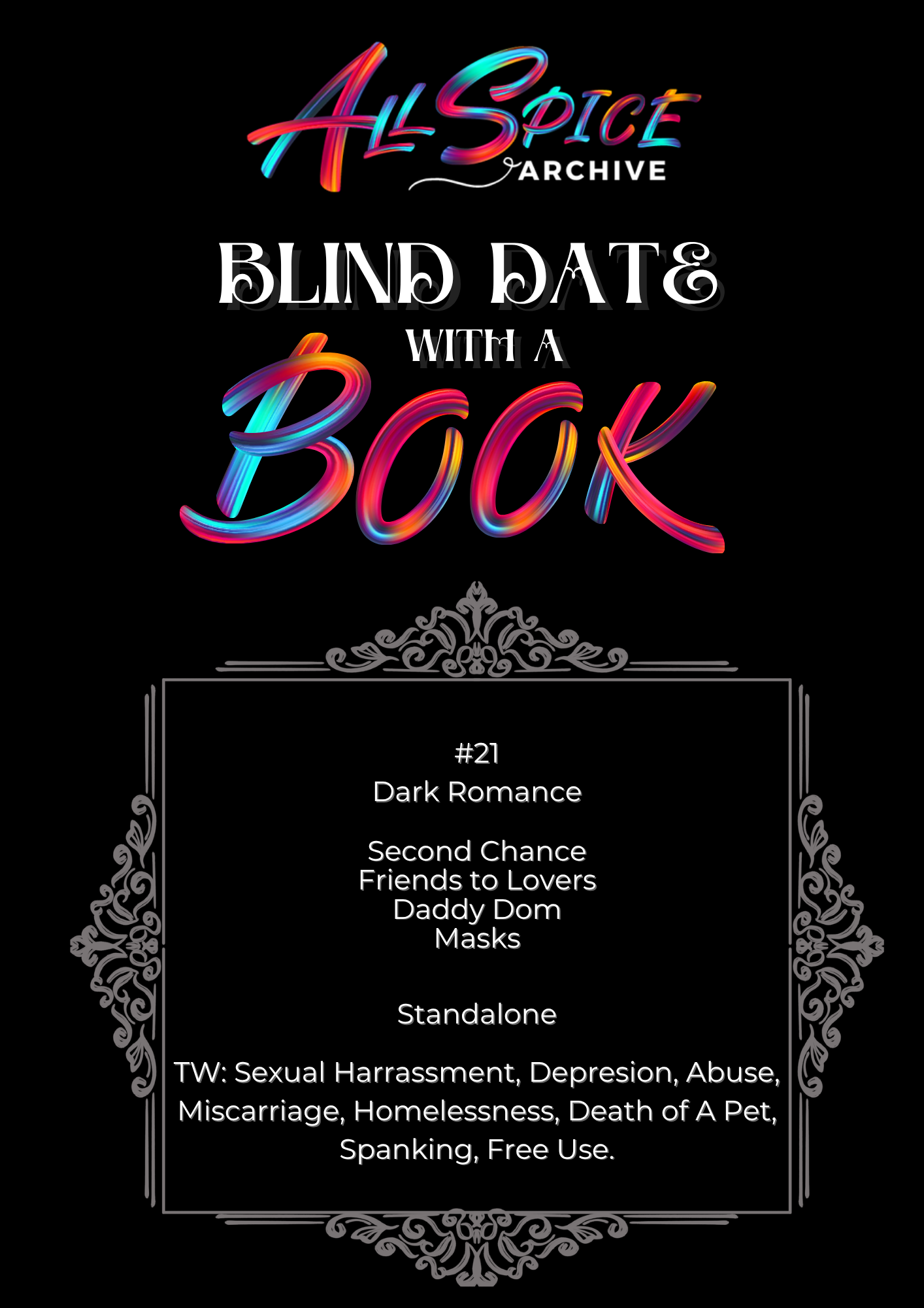 Dark Romance #21 | Blind Date with a Book