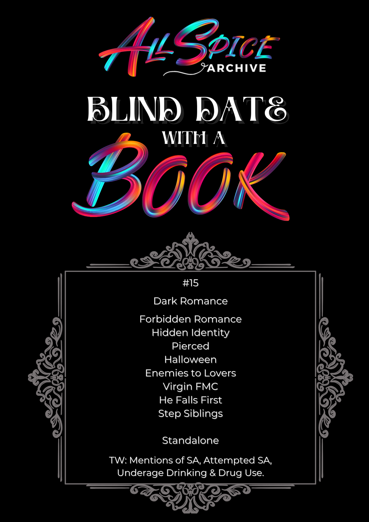 Dark Romance #15 | Blind Date with a Book