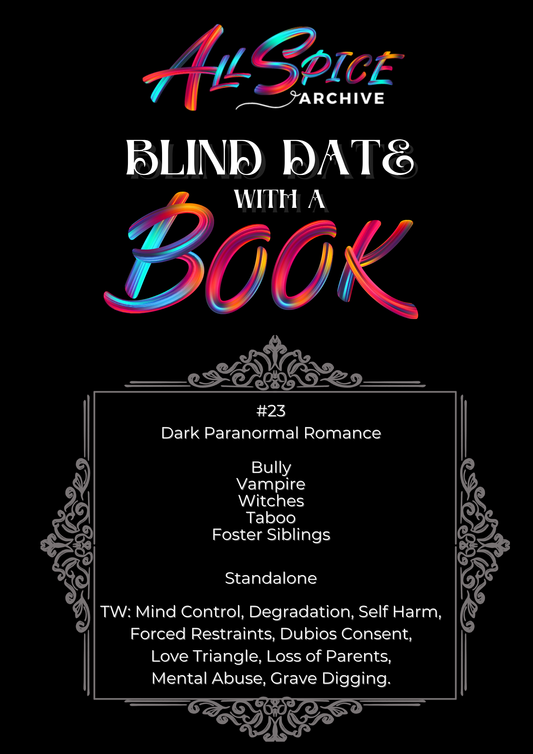 Dark Romance #23| Blind Date with a Book