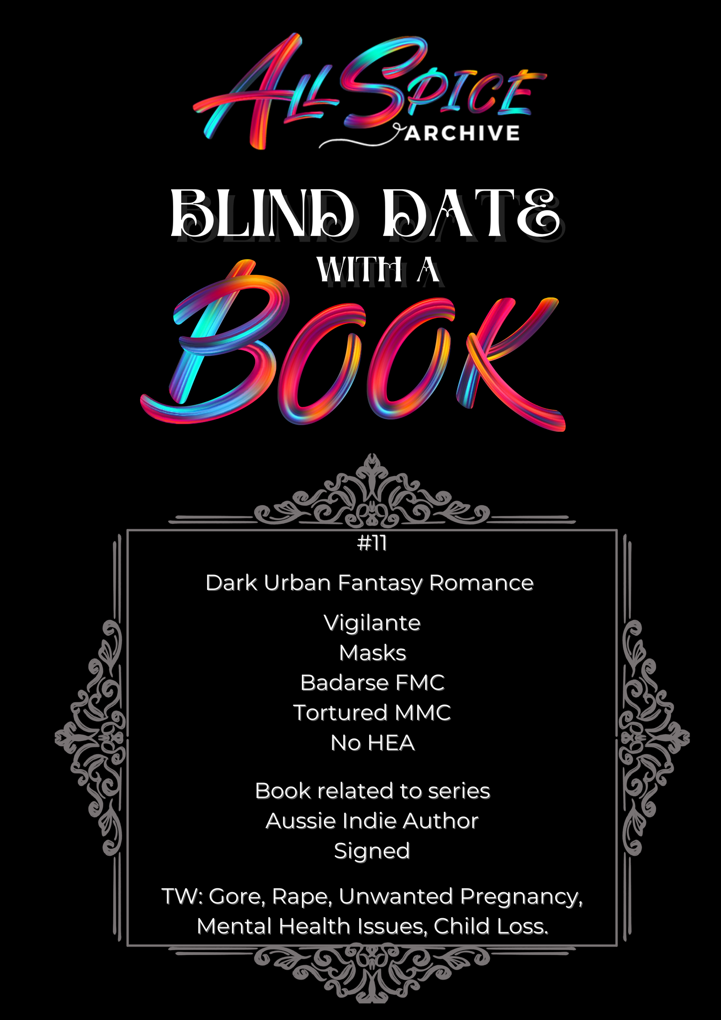 Dark Urban Fantasy Romance #11 | Blind Date with a Book