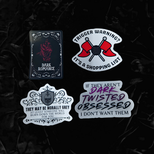 Dark Romance Sticker Pack