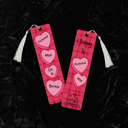 Double Sided Metal Bookmark
