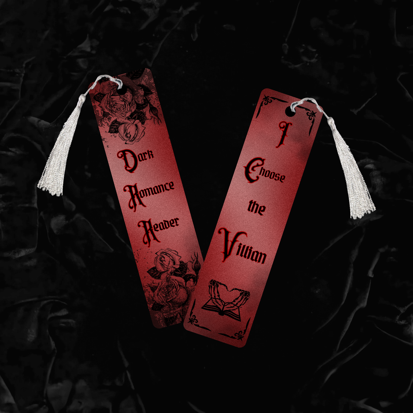 Double Sided Metal Bookmark