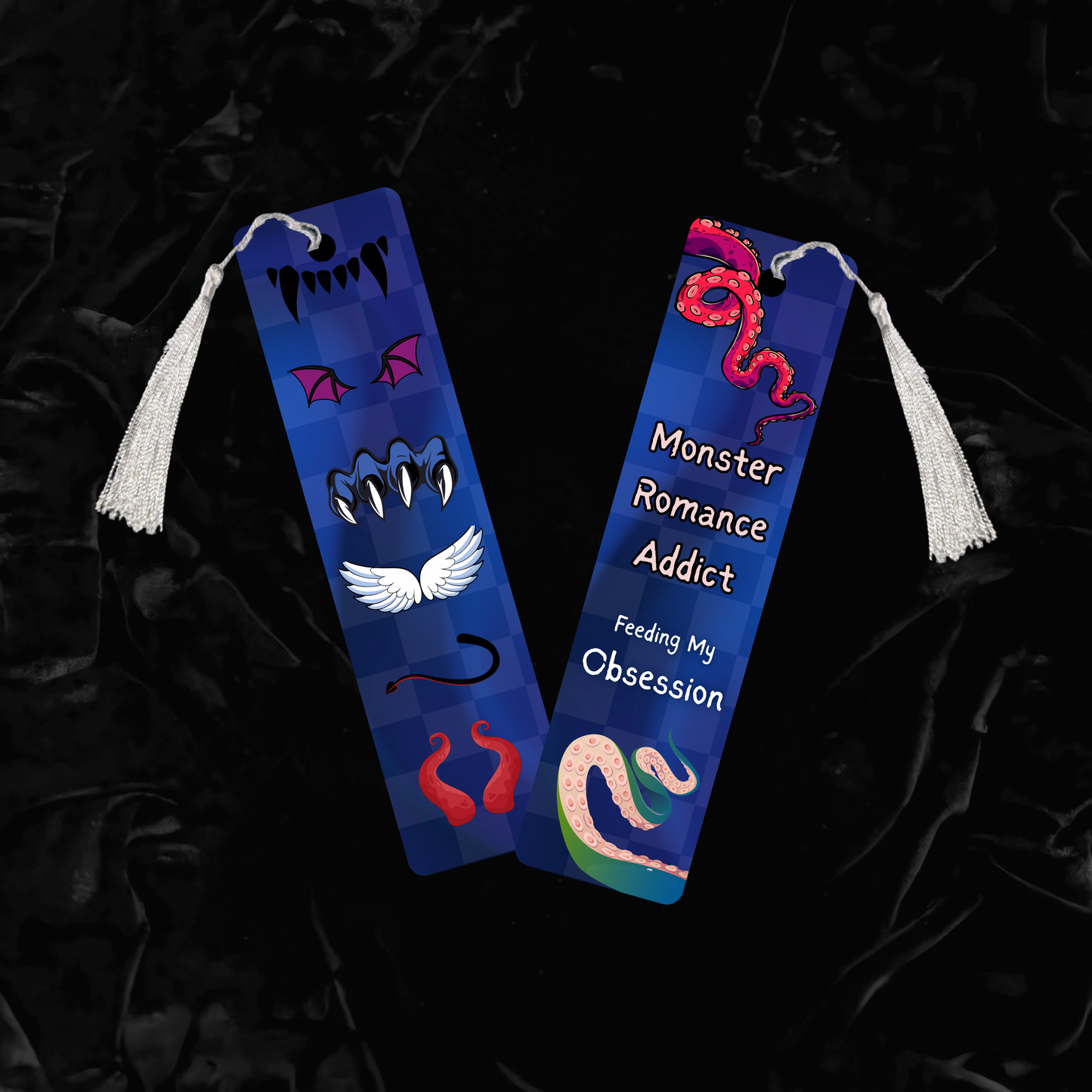 Double Sided Metal Bookmark